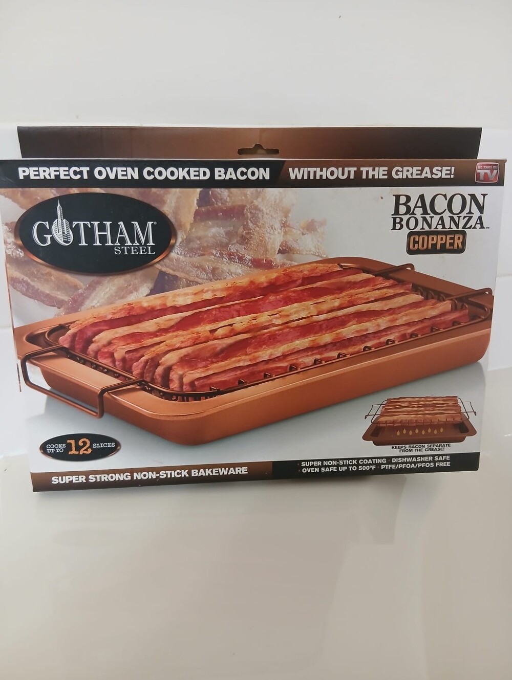 NEW Non-Stick Bacon Baking Tray